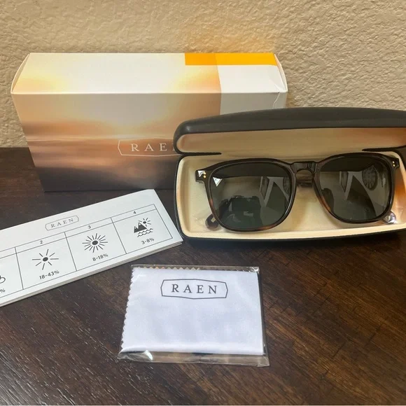 RAEN Wiley 56 Kola Tortoise Sunglasses - Picture 1 of 10